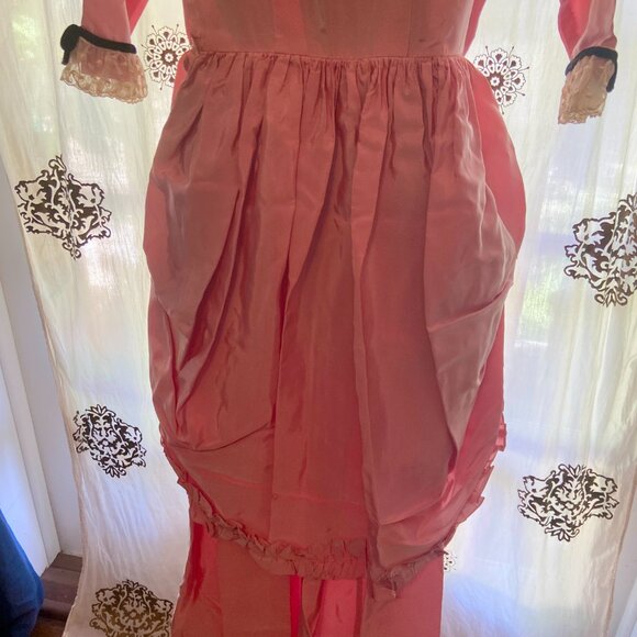 Vintage Bridgerton Marie Antoinette Style Ex Theater Costume Handmade Cosplay - Picture 7 of 16